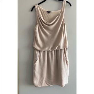 Theory Jaylyn Rove Draped Mini Dress